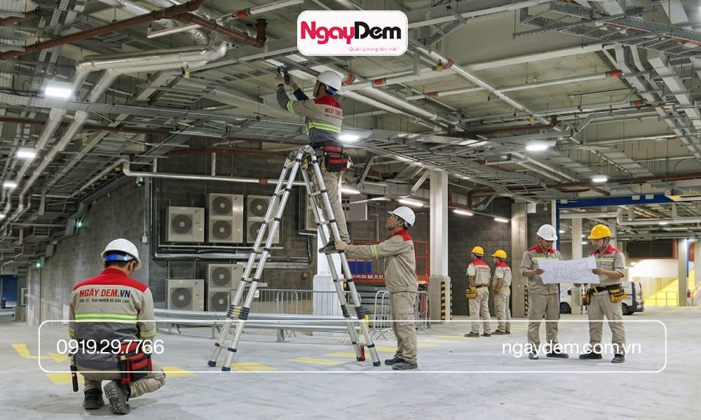 báo giá thi công điện nước