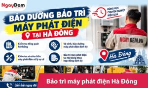 bảo trì máy phát điện tại hà đông