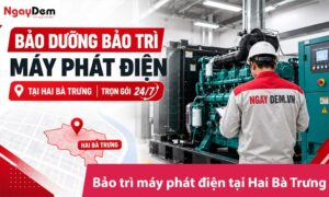 Bảo dưỡng bảo trì máy phát điện tại Hai Bà Trưng| Trọn gói, 24/7