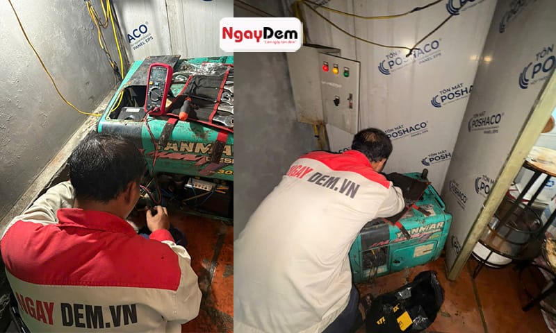 Cơ điện Ngày Đêm - đơn vị chuyên sửa chữa máy phát điện tại Hai Bà Trưng bảo trì máy phát điện tại Hai Bà Trưng