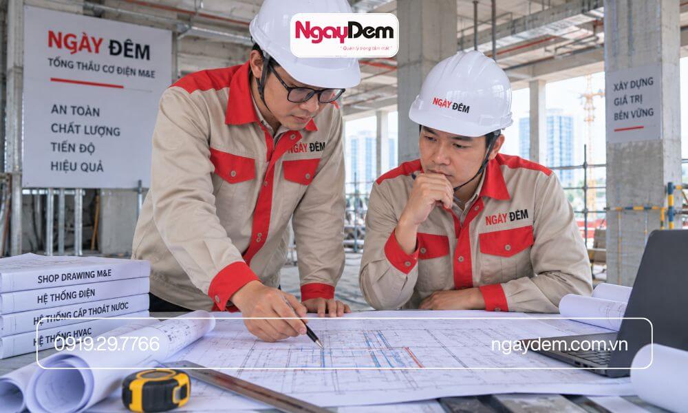 Công tác chuẩn bị trước khi thi công điện nước