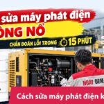 Cách sửa máy phát điện không nổ: chẩn đoán lỗi trong 15 phút