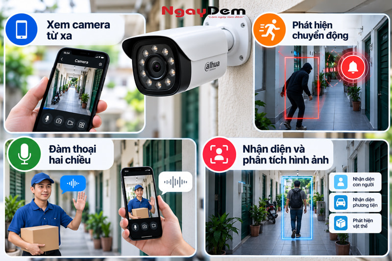 Camera an ninh là gì? Tìm hiểu cấu tạo & phân loại