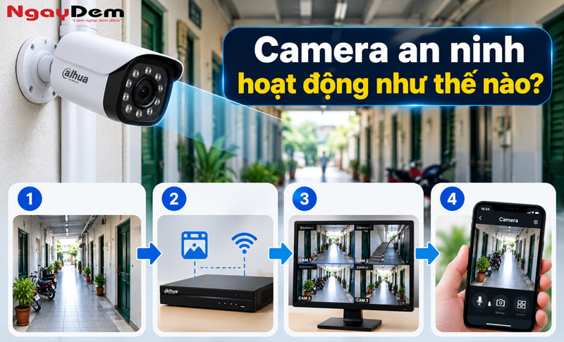Camera an ninh là gì? Tìm hiểu cấu tạo & phân loại