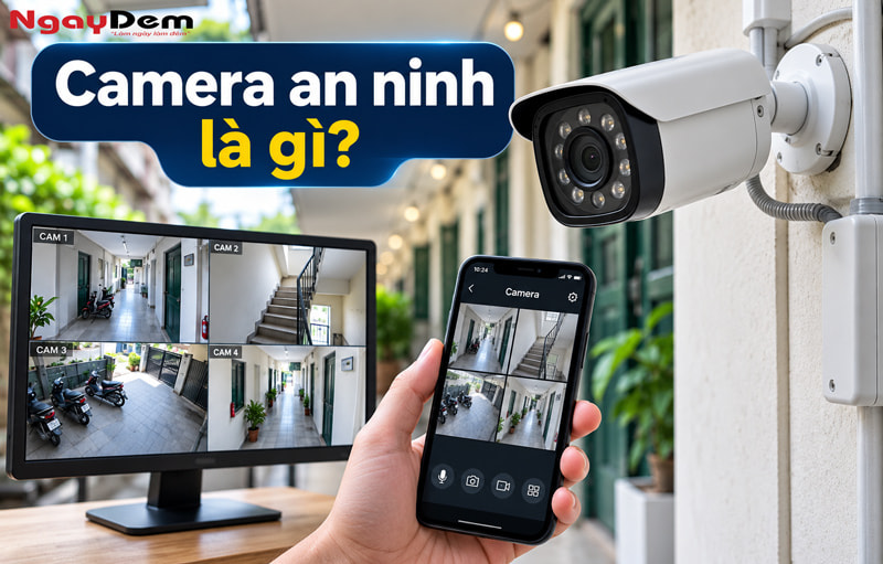 Camera an ninh là gì? Tìm hiểu cấu tạo & phân loại