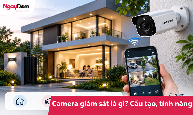 Camera giám sát là gì? Cấu tạo, tính năng và cách chọn Camera giám sát là gì? Cấu tạo, tính năng và cách chọn