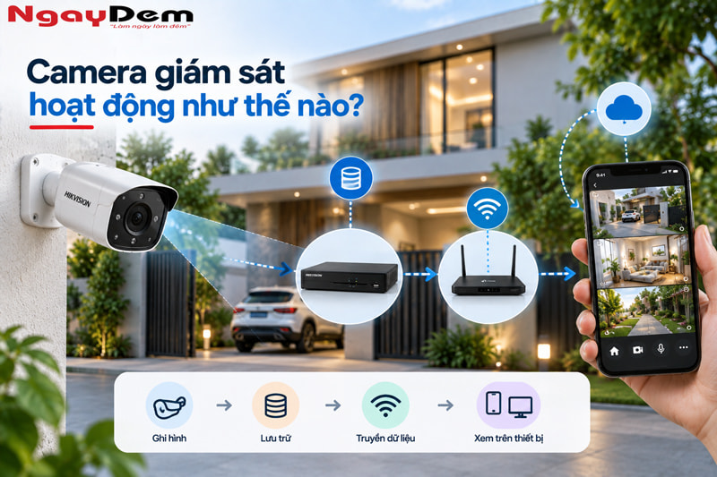 Camera giám sát là gì? Cấu tạo, tính năng và cách chọn Camera giám sát là gì? Cấu tạo, tính năng và cách chọn