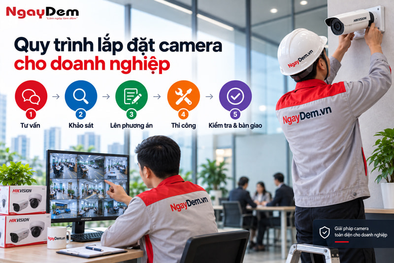 Tốp 8 Công Ty Lắp Đặt Camera Quan Sát Cho Doanh Nghiệp Tốp 8 Công Ty Lắp Đặt Camera Quan Sát Cho Doanh Nghiệp