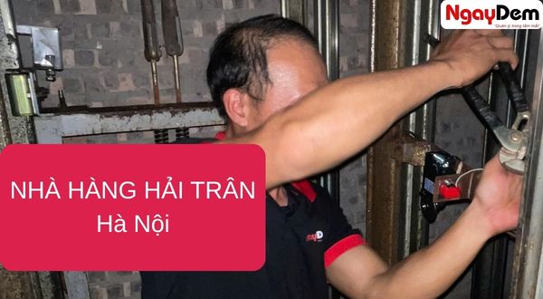 Hoàn thiện bảo trì thang máy tải thực phẩm cho nhà hàng Hải Trân