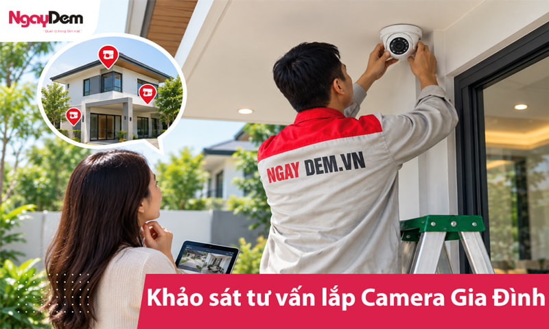 Khảo sát tư vấn vị trí lắp đặt Camera Gia Đình: Bố trí đúng, tối ưu chi phí Khảo sát tư vấn vị trí lắp đặt Camera Gia Đình: Bố trí đúng, tối ưu chi phí