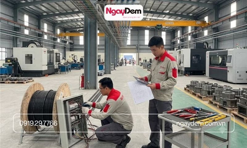 đơn giá thi công điện nước công trình lớn