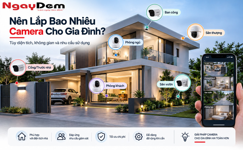 Lắp Camera Gia Đình Cần Những Gì? Checklist Chi Tiết 