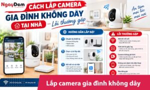 Cách lắp camera gia đình không dây tại nhà| Lỗi thường gặp