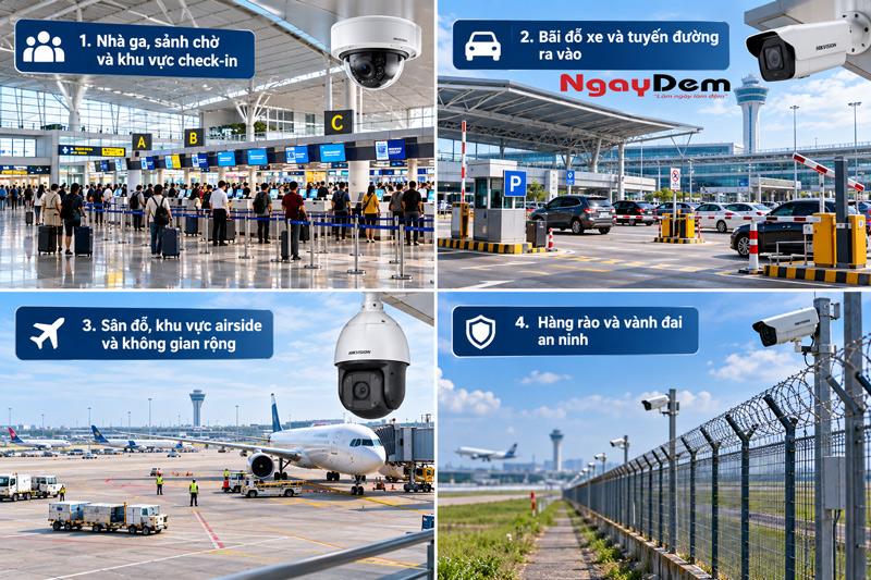 Lắp đặt Camera an ninh cho sân bay | Tư vấn giải pháp trọn gói Lắp đặt Camera an ninh cho sân bay | Tư vấn giải pháp trọn gói