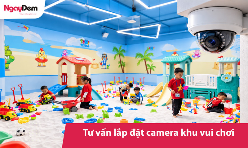 Tư vấn lắp đặt camera khu vui chơi giám sát an toàn