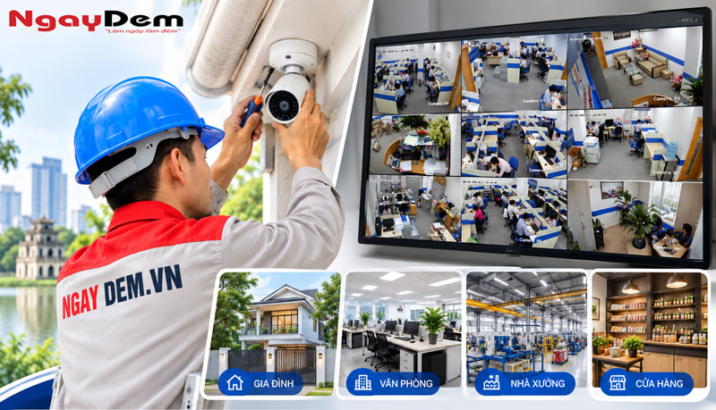 Lắp đặt camera tại Hà Nội Lắp đặt camera tại Hà Nội