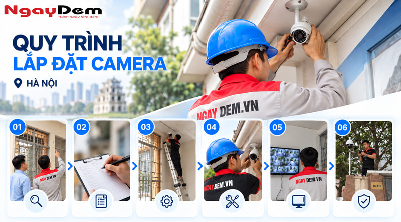 Top 6 địa chỉ lắp đặt camera tại Hà Nội uy tín nên tham khảo