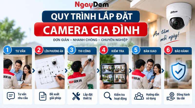 Tư vấn lắp đặt hệ thống Camera cho Gia Đình Tư vấn lắp đặt hệ thống Camera cho Gia Đình
