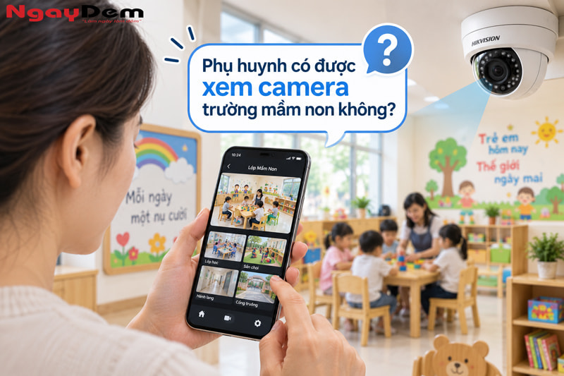 Quy định lắp camera trường mầm non Quy định lắp camera trường mầm non