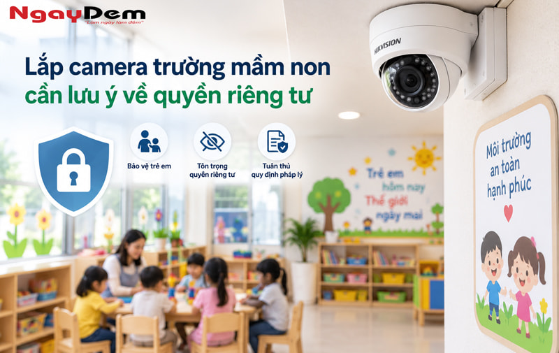 Quy định lắp camera trường mầm non Quy định lắp camera trường mầm non