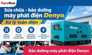 Sửa chữa - bảo dưỡng máy phát điện Denyo - Xử lý toàn diện
