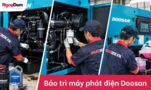 Sửa chữa bảo dưỡng máy phát điện Doosan xử lý kịp thời