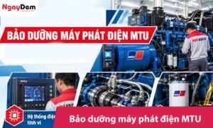 Sửa chữa - bảo dưỡng máy phát điện MTU trọn gói| Uy tín