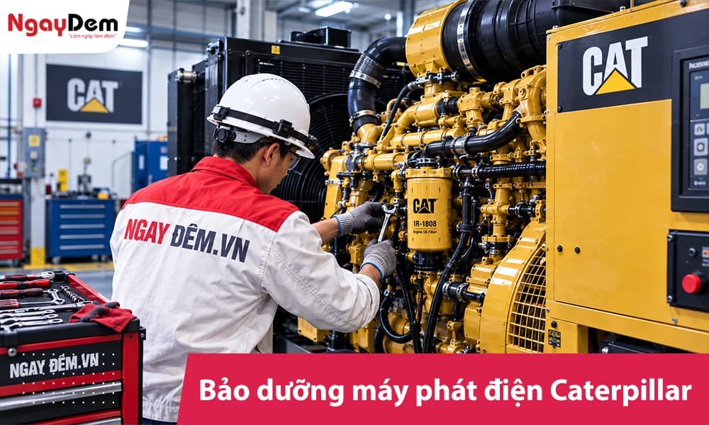 Sửa chữa bảo trì máy phát điện Caterpillar uy tín 24/7| Tận nơi