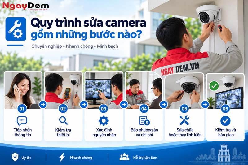 Đơn vị sửa chữa camera tại Hà Nội uy tín, đáng tham khảo Đơn vị sửa chữa camera tại Hà Nội uy tín, đáng tham khảo