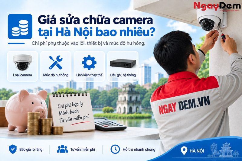 Top 8 đơn vị sửa chữa camera tại Hà Nội uy tín, đáng tham khảo Top 8 đơn vị sửa chữa camera tại Hà Nội uy tín, đáng tham khảo