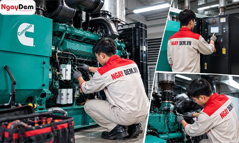 Triển khai quy trình sửa máy phát điện đúng chuẩn Sửa chữa máy phát điện tại Hà Nội| Có mặt ngay| Giá rẻ 2026