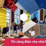 Thi công điện nhẹ cho nhà hàng - quán ăn ổn định và hiệu quả