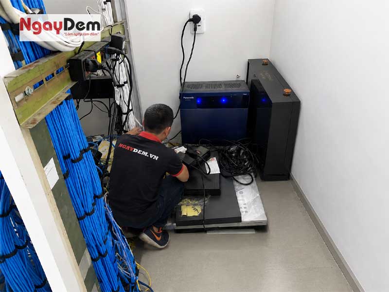 Cơ điện Ngày Đêm thi công trọn gói điện nhẹ tại Gia Lâm