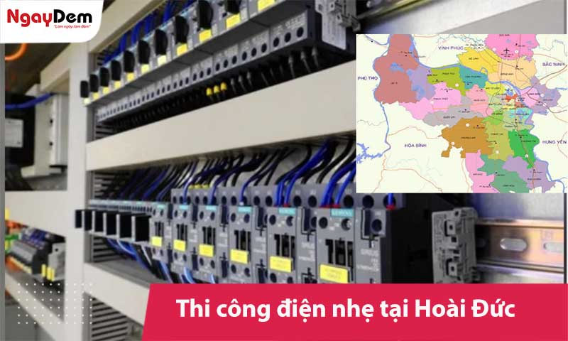 Thi công điện nhẹ tại Hoài Đức - Hà Nội | Đồng bộ - Giá tốt