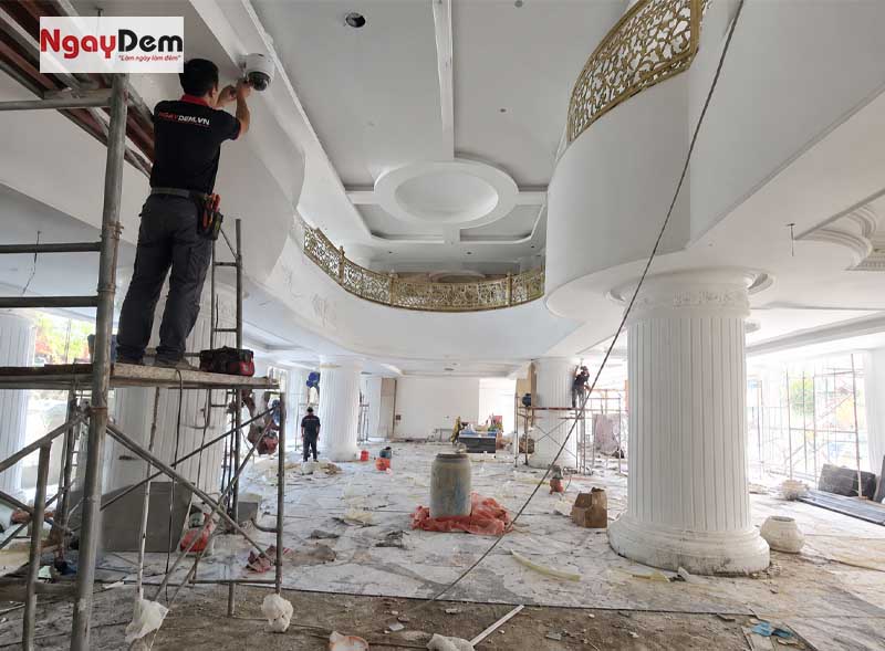 Thi công điện nhẹ Trung tâm tổ chức Sự kiện - Tiệc cưới