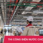 thi cong dien nuoc cho sieu thi