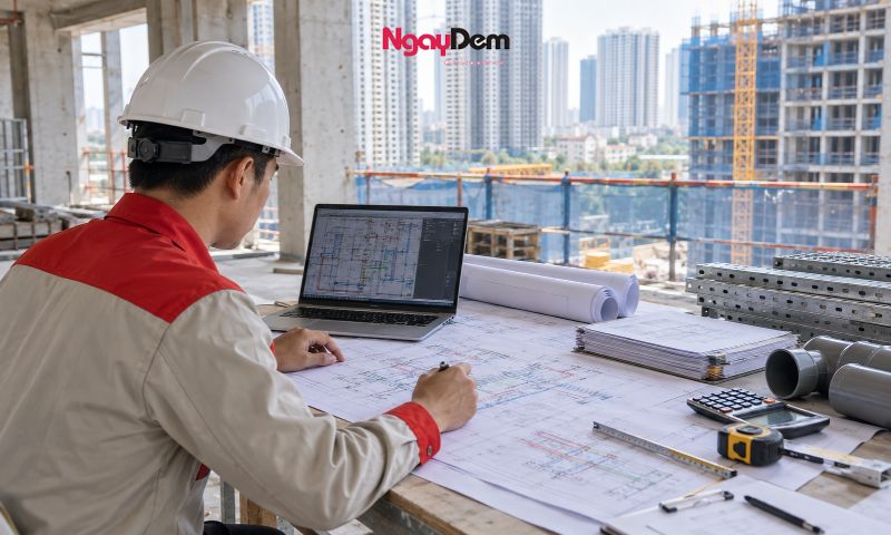 báo giá thi công điện nước chung cư