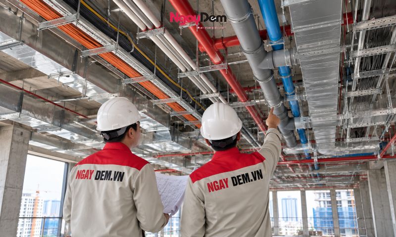 đơn giá thi công điện nước chung cư