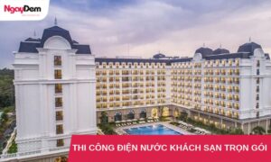 thi công điện nước khách sạn