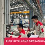 thi công điện nước nhà xưởng