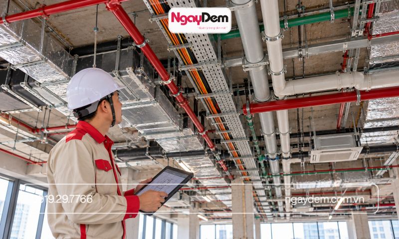 hệ thống M&E tại Ba Đình