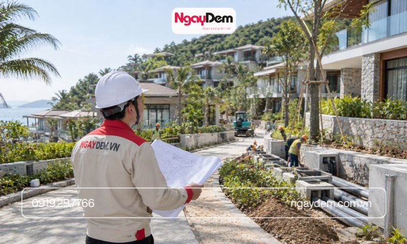 thi công điện nước ở ba vì