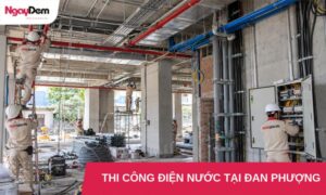 thi cong dien nuoc tai dan phuong