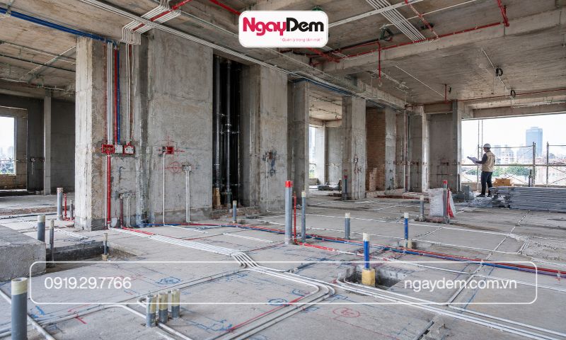 Thi công điện nước nhà ở tại Đan Phượng