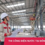 thi cong dien nuoc tai dong anh