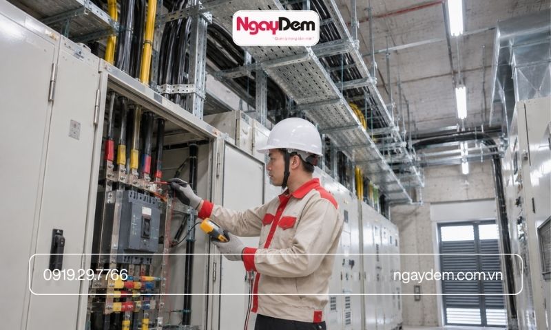 thi công điện nước trọn gói tại đông anh