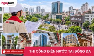 thi cong dien nuoc tai dong da
