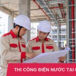 thi cong dien nuoc tai hoai duc