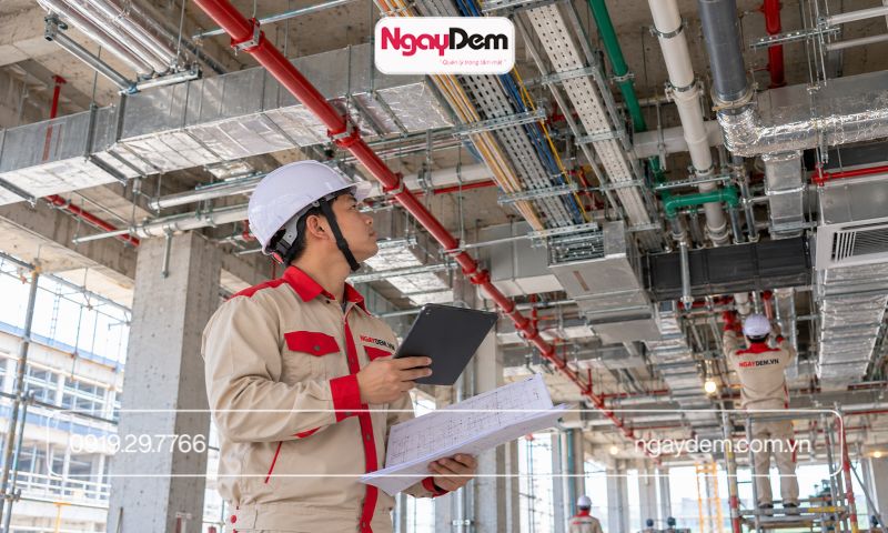 thi công điện nước trọn gói tại Hoài Đức