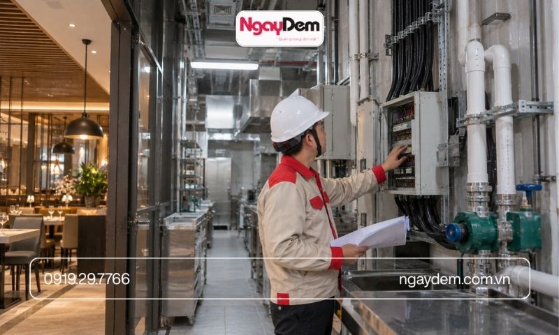 thi công điện nước tại Hoàn Kiếm